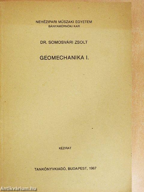 Geomechanika I.
