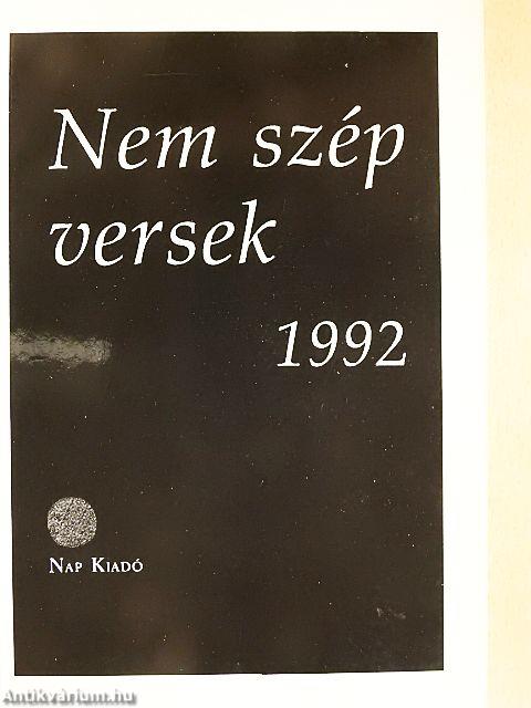 Nem szép versek