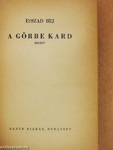 A görbe kard