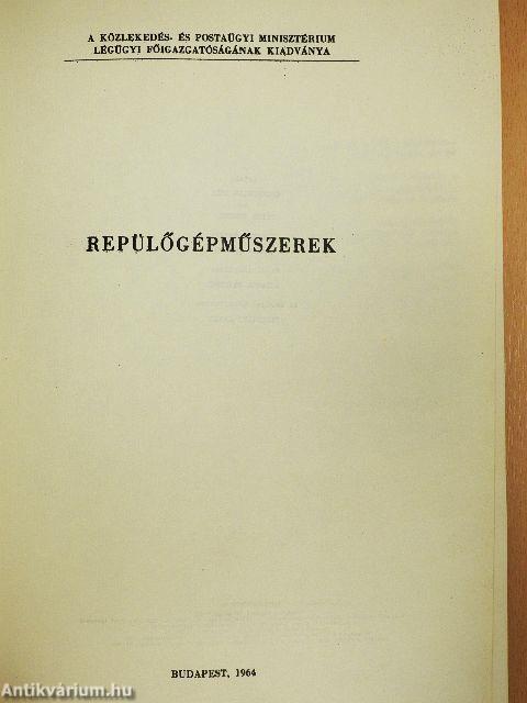 Repülőgépműszerek