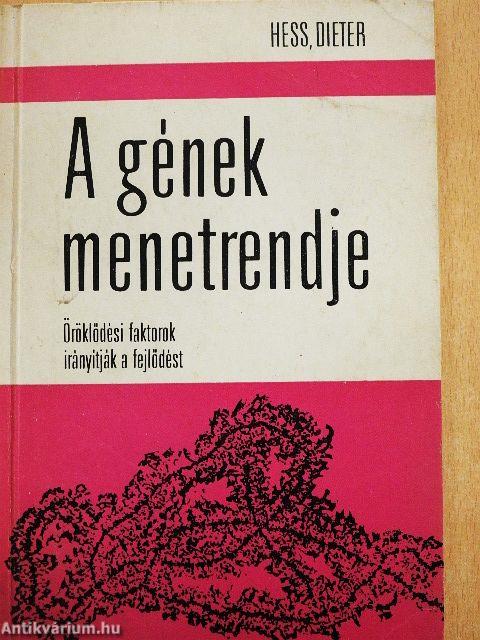 A gének menetrendje