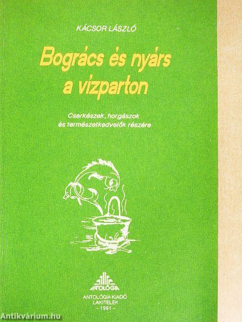 Bogrács és nyárs a vízparton
