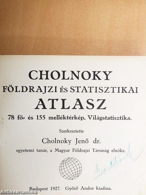 Földrajzi és statisztikai atlasz