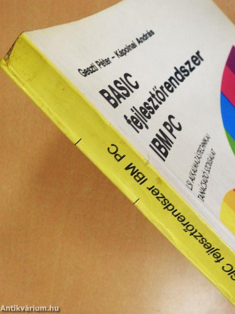 Az IBM PC Basic fejlesztőrendszere