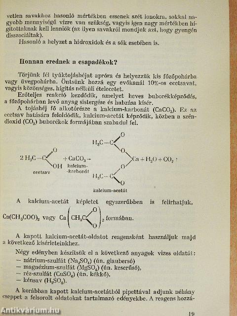 Kísérletezzünk otthon!