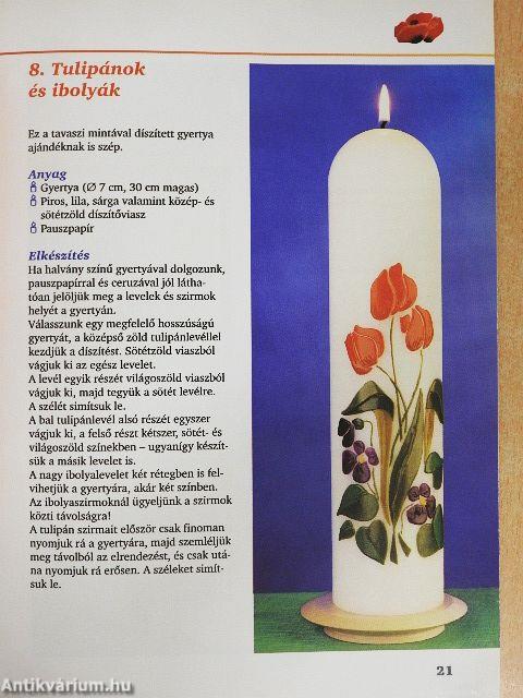 Gyertyadíszítés