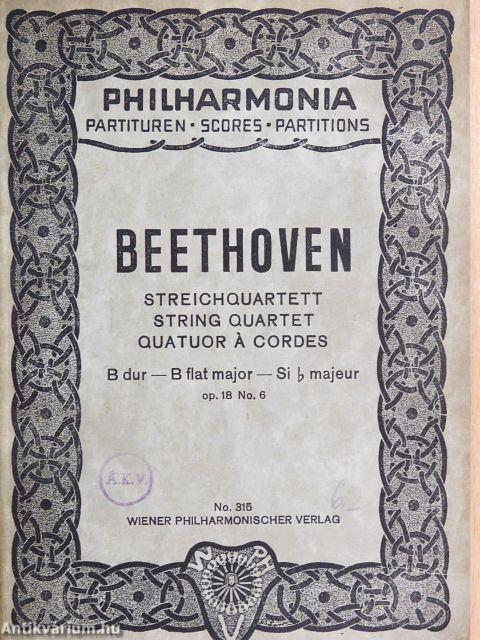 Streichquartett B dur