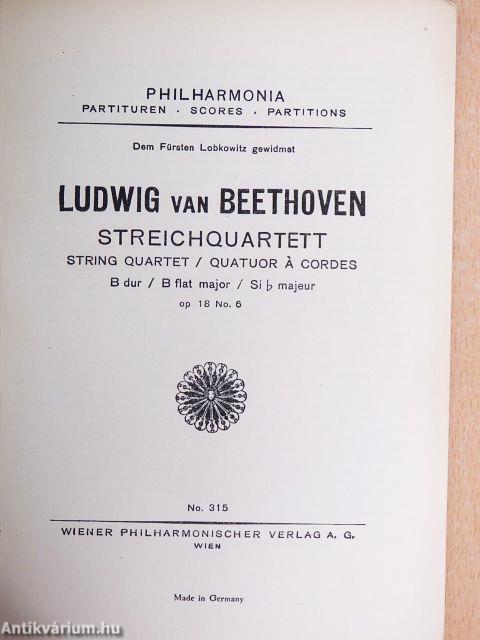 Streichquartett B dur
