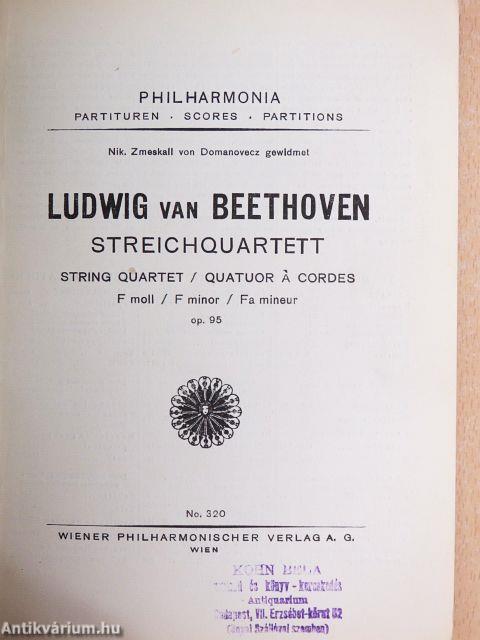 Streichquartett F moll