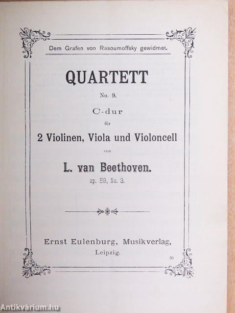 Quartett No. 9. C-dur