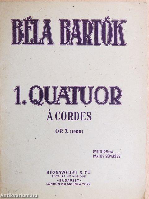 1. Quatuor á cordes 