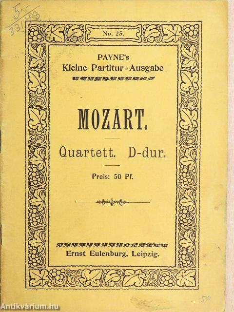 Quartett No. 8. D-dur