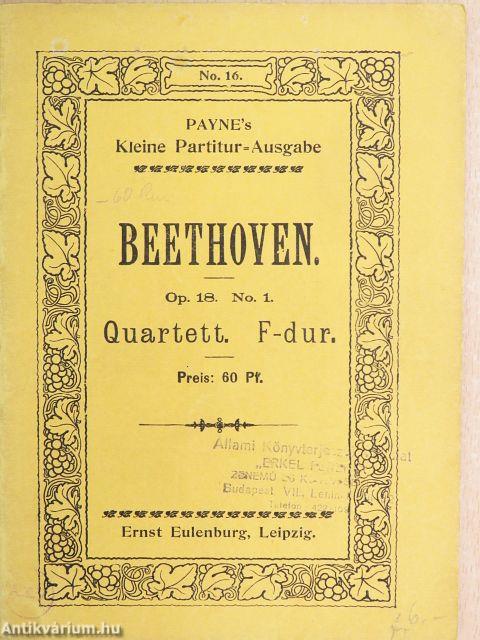 Quartett No. 1. F-dur