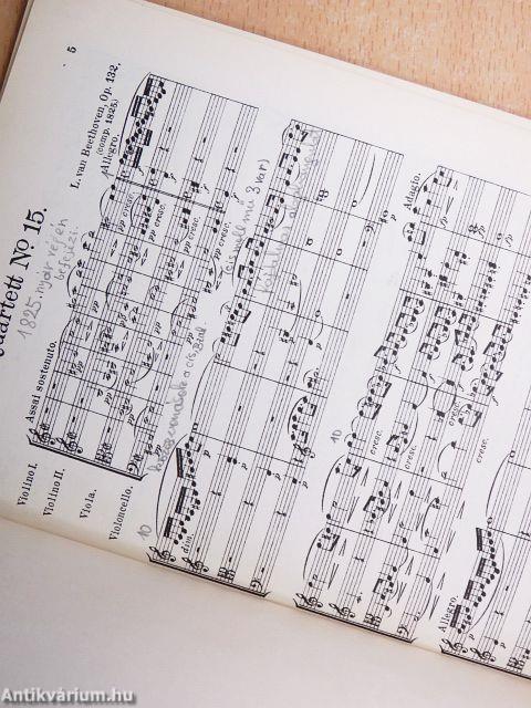 Quartett No. 15. A-moll