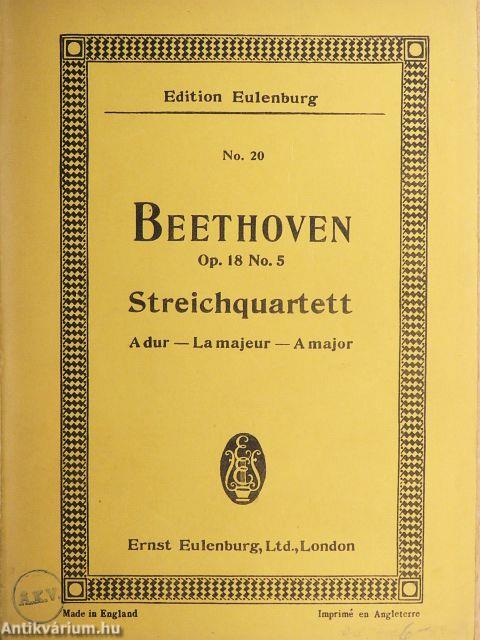 Quartett No. 5. A dur