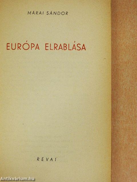 Európa elrablása
