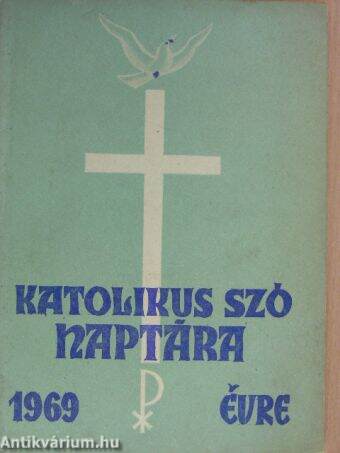 A Katolikus Szó naptára az 1969. évre