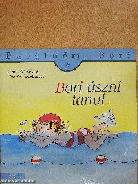 Bori úszni tanul