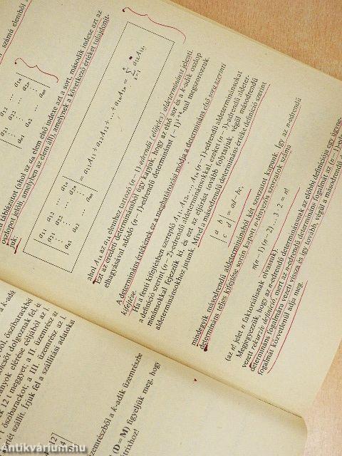Vektorgeometria és lineáris algebra