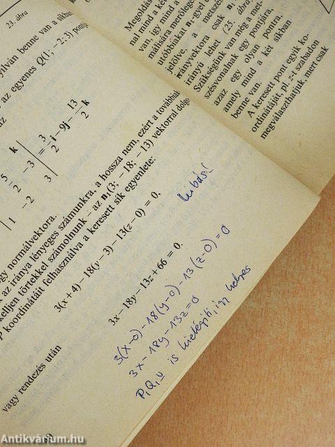 Vektorgeometria és lineáris algebra