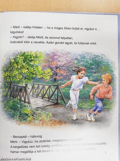 Márti védi a természetet