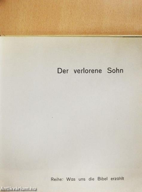 Der verlorene Sohn