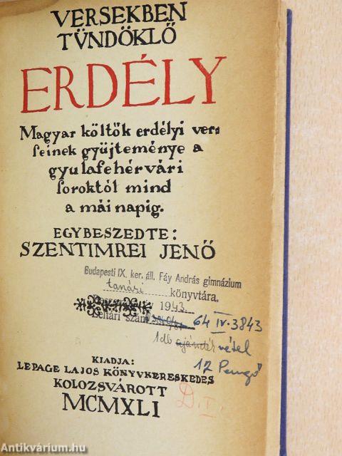 Versekben tündöklő Erdély