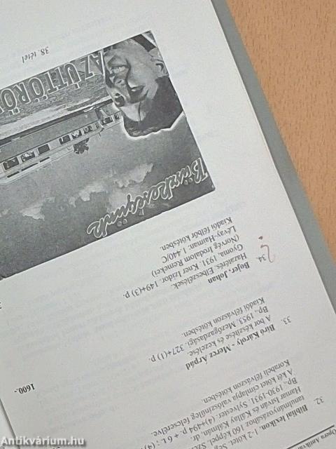 Opera Antikvárium 2. árverése