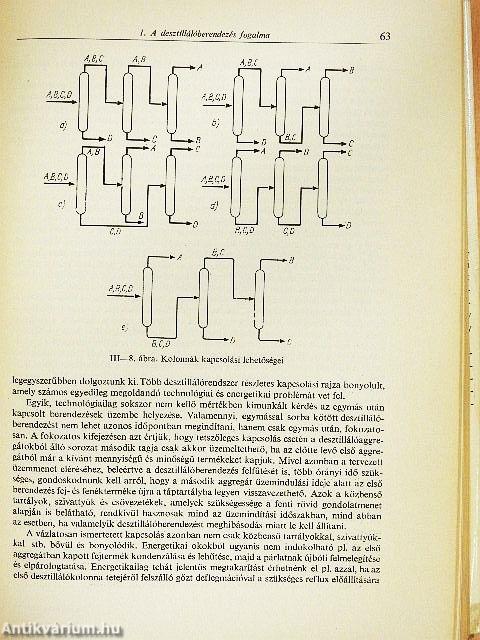 Desztillálóberendezések