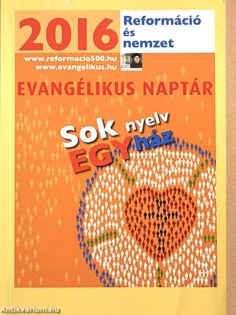 Evangélikus naptár 2016