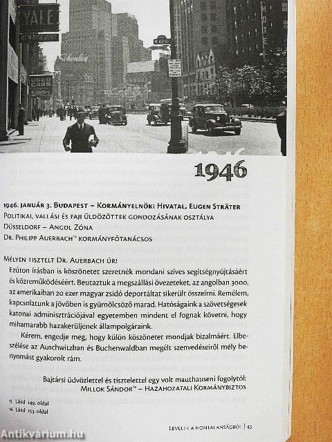 Levelek a hontalanságból