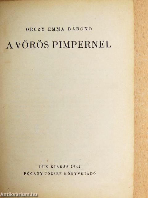 A Vörös Pimpernel