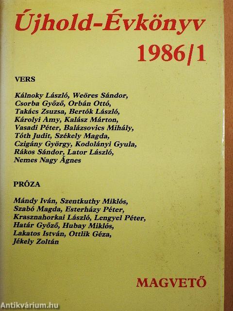 Újhold-Évkönyv 1986/1-2