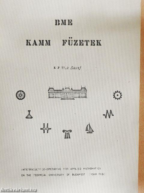 BME KAMM füzetek