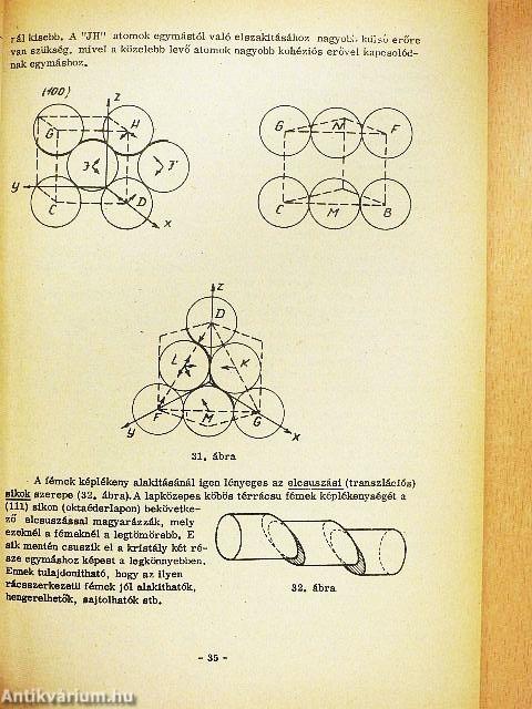 Anyagtechnológia I.