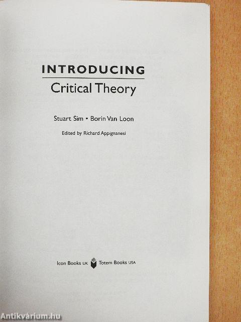 Introducing Critical Theory