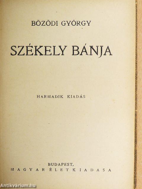 Székely bánja