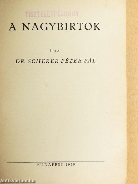 A nagybirtok