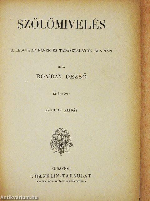 Szőlőmivelés