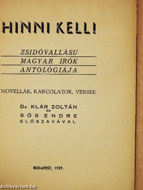 Hinni kell!