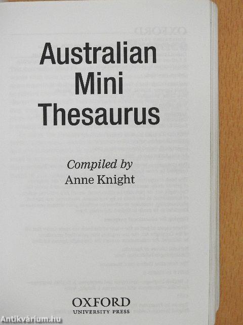Australian Mini Thesaurus