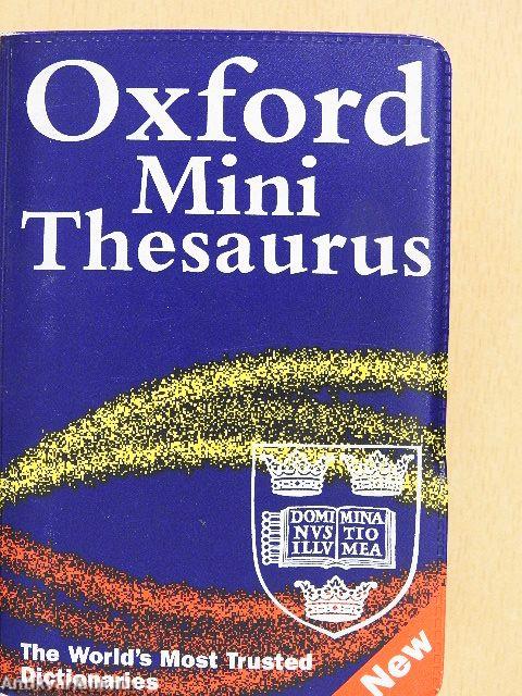 Oxford Mini Thesaurus