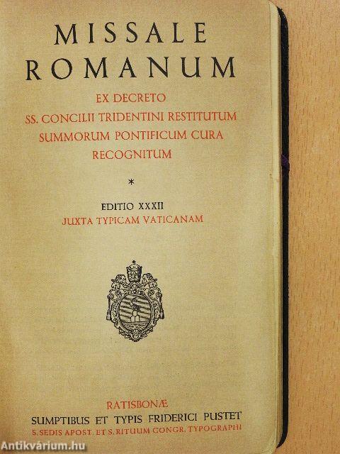 Missale romanum