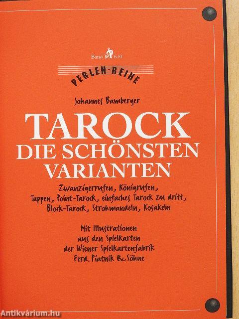 Tarock - Die Schönsten Varianten