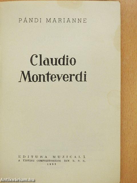 Claudio Monteverdi