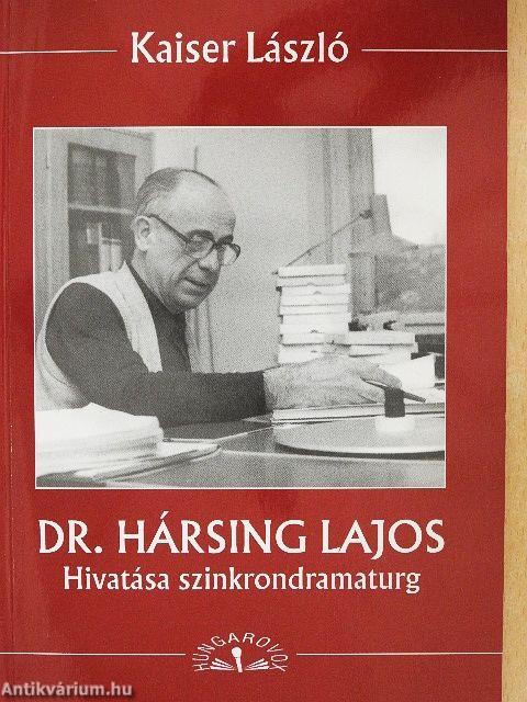 Dr. Hársing Lajos