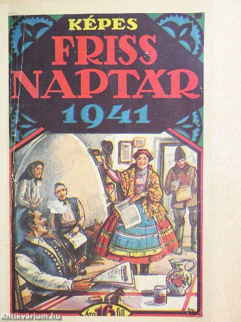 Képes Friss Naptár 1941.