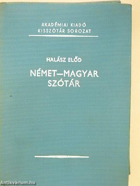 Német-magyar szótár