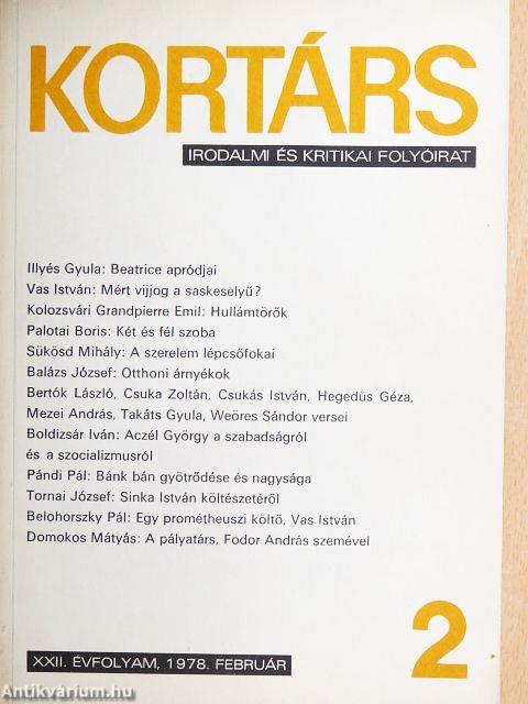 Kortárs 1978. február