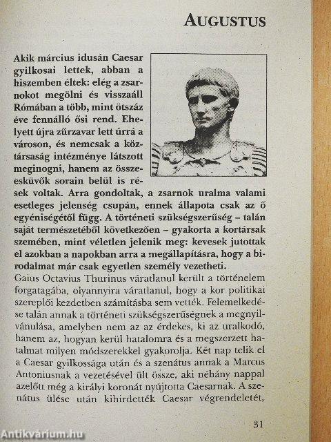 Római caesarok titokzatos élete